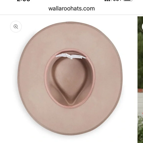 NWT Wallaroo Sloan hat, M, taupe - Picture 4 of 9